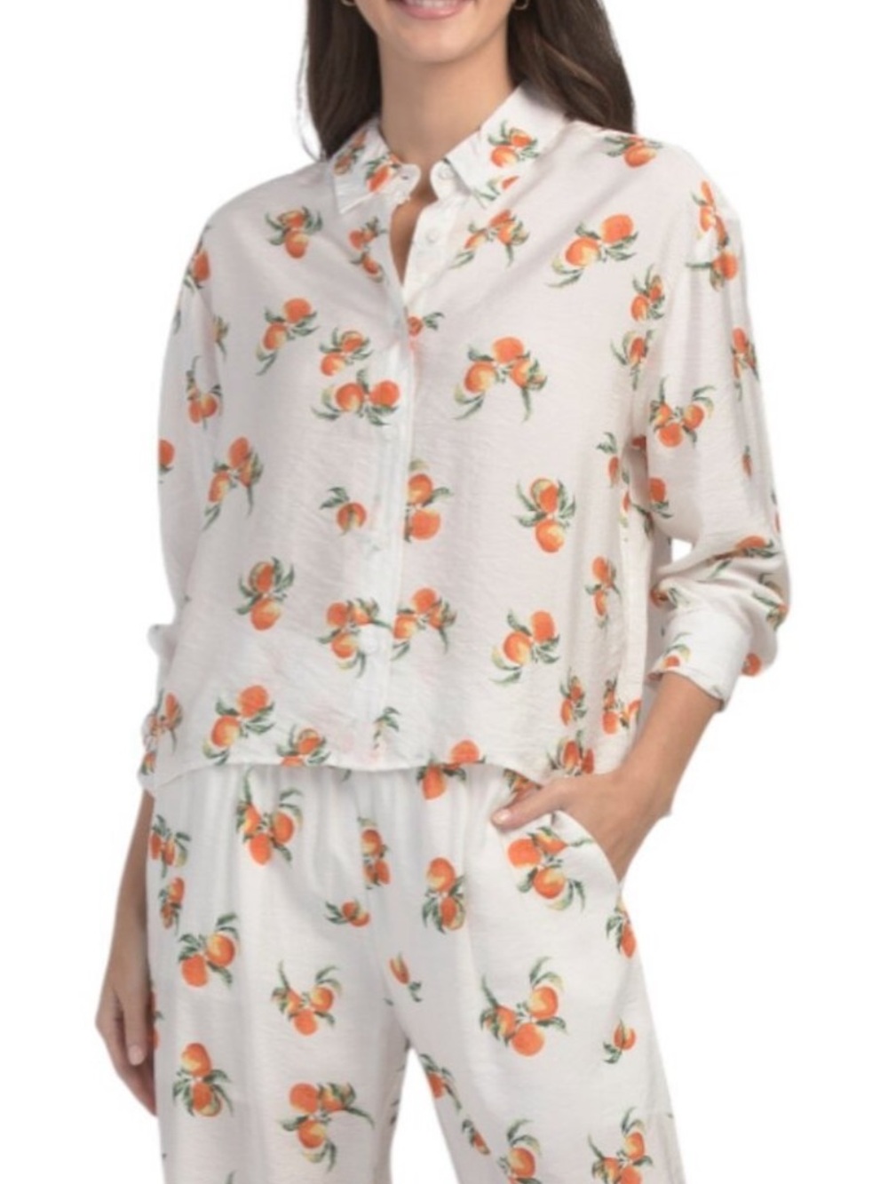 VELVET HEART Ellery Long Sleeve Boxy Shirt
